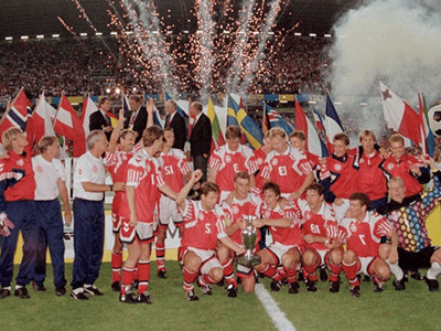 1992年欧洲杯决赛：丹麦vs德国